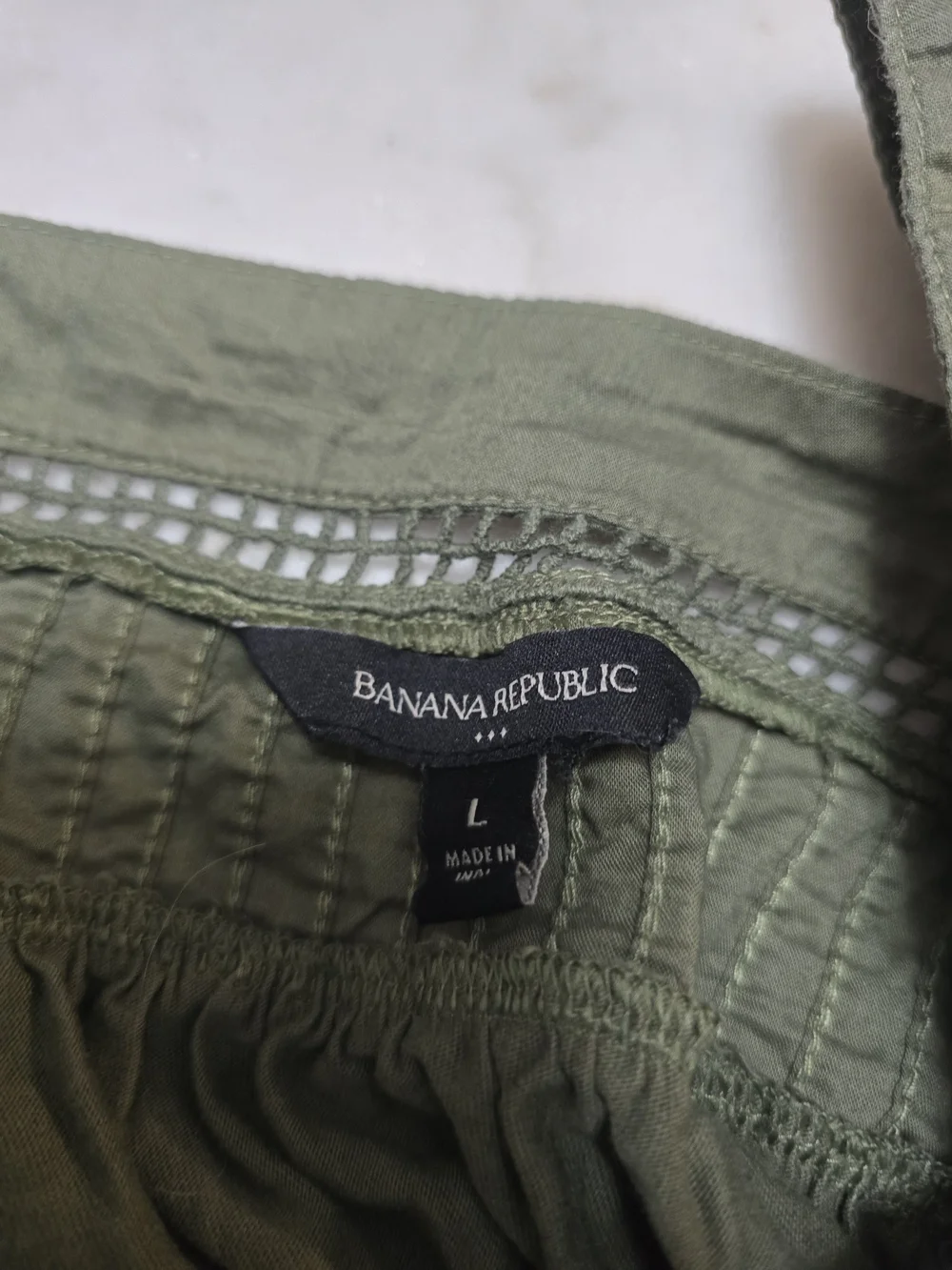 Banana Republic effortless olive